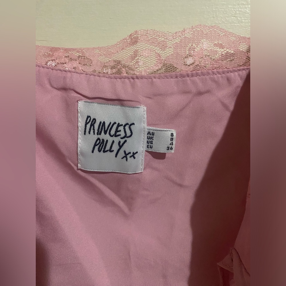 Princess Polly Blush Camisole with Lace Detail - Picture 6 of 10